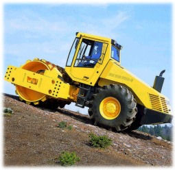 bomag rulli vibranti, rulli gommati