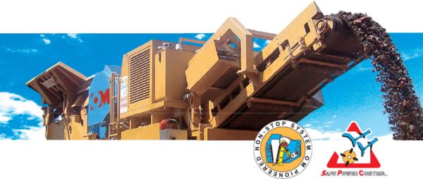 OMTRACK Impianti Mobili di Frantumazione