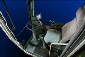 Terex Fuchs Cabine spaziose ed ergonomiche