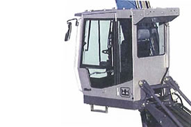 Terex Fuchs Cabine spaziose ed ergonomiche