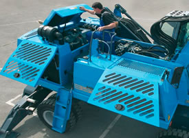 Semplicità di accesso per la manutenzione in sicurezza